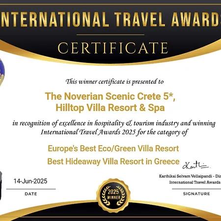 The Noverian Scenic Crete 5 Star Hilltop & Hotel Mália